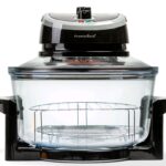Forno Alogeno ad Aria Ventilato 17 litri 1400 watt cuoce senza olio (nero) PremierTech PT-FA12B