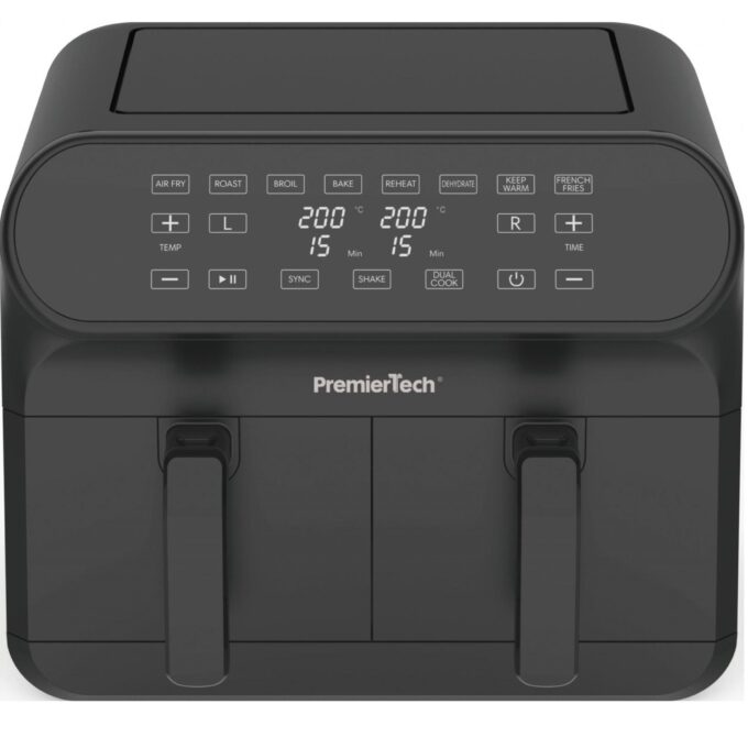 PremierTech Friggitrice ad Aria da 8 Litri