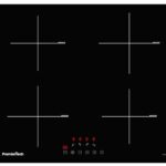 PT4I PremierTech Piano Cottura a Induzione 4 Zone Timer e Blocco sicurezza