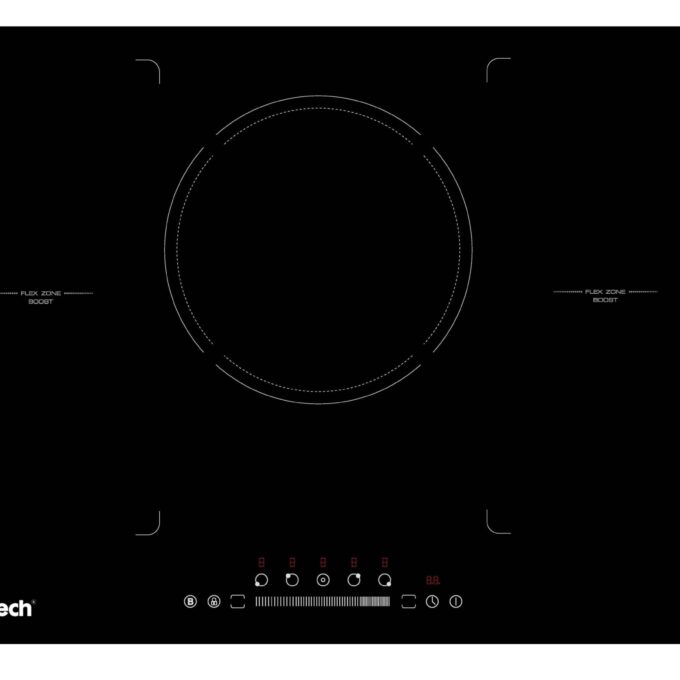 PT805IFB PremierTech Piano Cottura a Induzione 5 Zone Timer