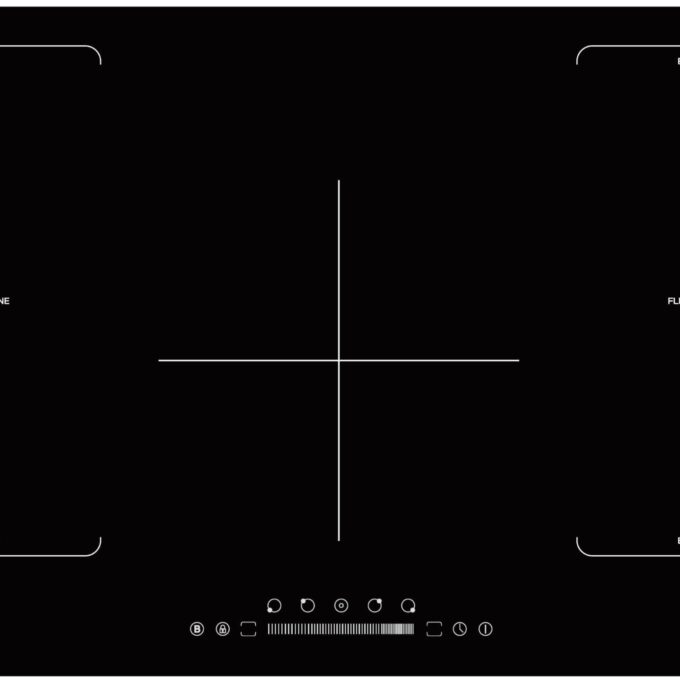 PT905IFB PremierTech Piano Cottura a Induzione 5 Zone Timer
