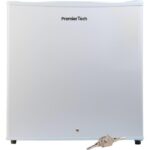 Mini Freezer Congelatore verticale con chiave 32 litri -24 gradi 4 Stelle ****Classe E 47 x 45 x 51cm 39dB PremierTech PT-FR32K