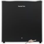 Mini Freezer Congelatore verticale 32 litri BLACK -24 gradi 4 Stelle **** Classe E 47 x 45 x 51cm 39dB PremierTech PT-FR32BK