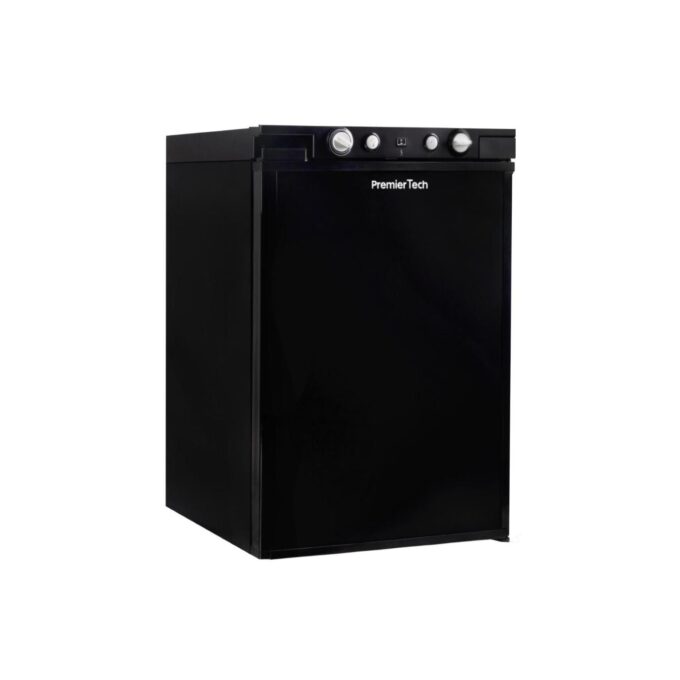 PremierTech Mini Frigo 90L con Congelatore Trivalente 220V 12V Gas Libera Installazione PTF90L3