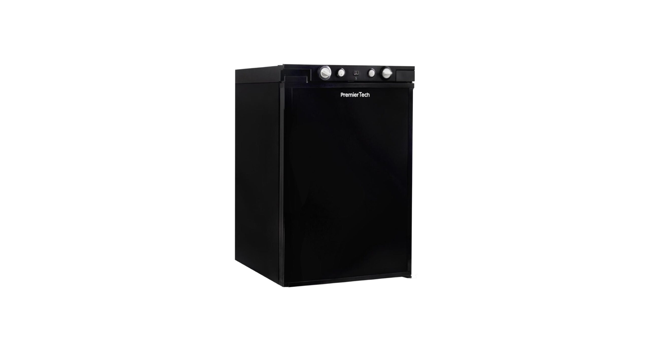 PremierTech Mini Frigo 90L con Congelatore Trivalente 220V 12V Gas Libera Installazione PTF90L3
