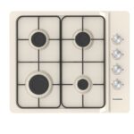 PremierTech Piano cottura a gas 60cm 4 fuochi Crema P460CR