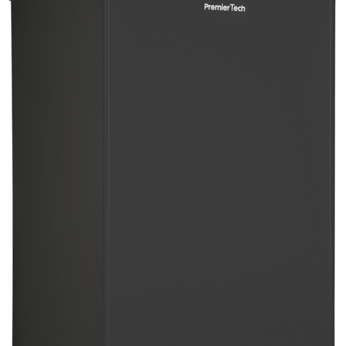 PremierTech Congelatore Verticale Freezer Nero 64 litri -24° Classe E 4**** Stelle 3 Cassetti PT64FRB