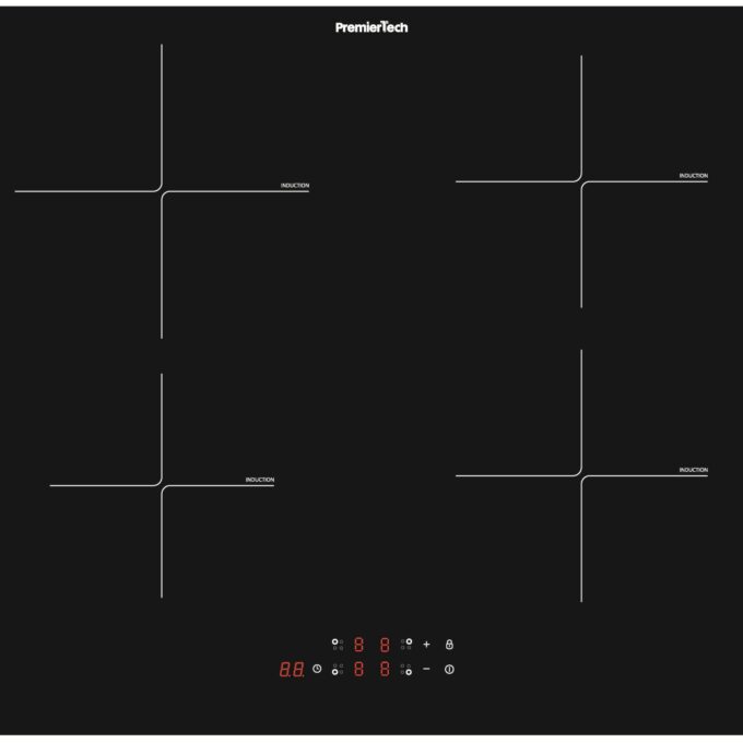 PremierTech Piano Cottura Induzione 4 zone fuochi IN460